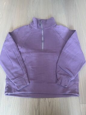 Lululemon Scuba Oversized Funnel Neck Half Zip XS/S
